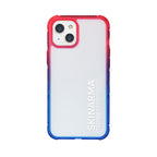 __vg|Mavi-Pembe|0|6972926574139-01|Apple iPhone 13 Kılıf Şeffaf Airbag Tasarımlı Skinarma Hade Kapak