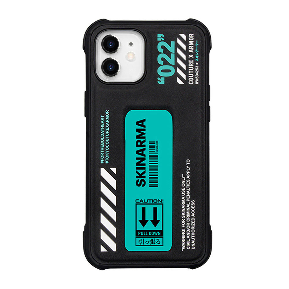 __vg|Turkuaz|0|6972926575280-01|Apple iPhone 12 Kılıf SkinArma Standlı Deri Görünümlü Shingoki Kapak