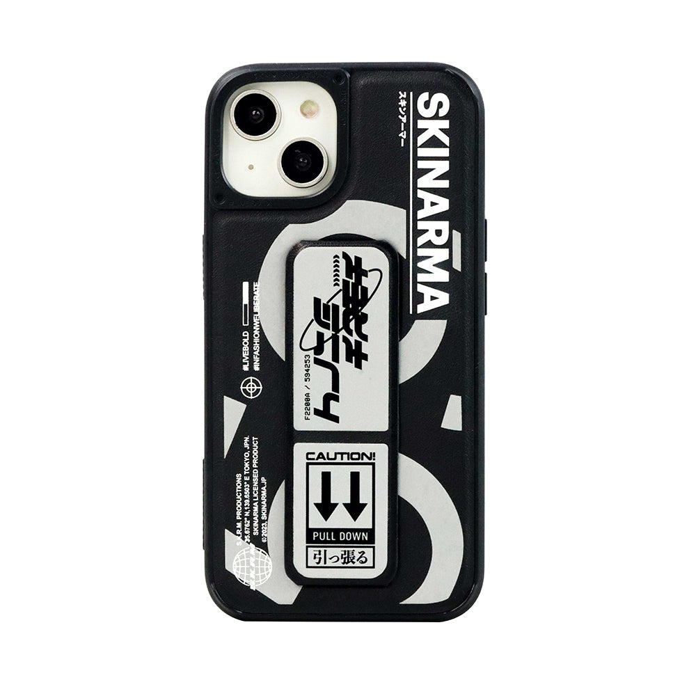 __vg|Gümüş|0|6972926576140-01|Apple iPhone 14 Kılıf SkinArma Standlı Deri Görünümlü Bango Kapak