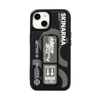 __vg|Gri|0|6972926576164-01|Apple iPhone 14 Kılıf SkinArma Standlı Deri Görünümlü Bango Kapak