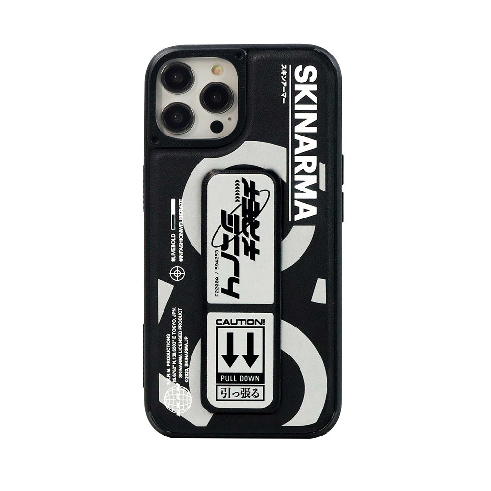 __vg|Gümüş|0|6972926576171-01|Apple iPhone 14 Pro Kılıf SkinArma Standlı Deri Görünümlü Bango Kapak