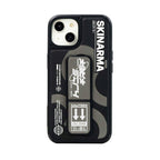 __vg|Gri|0|6972926576225-01|Apple iPhone 14 Plus Kılıf SkinArma Standlı Deri Görünümlü Bango Kapak