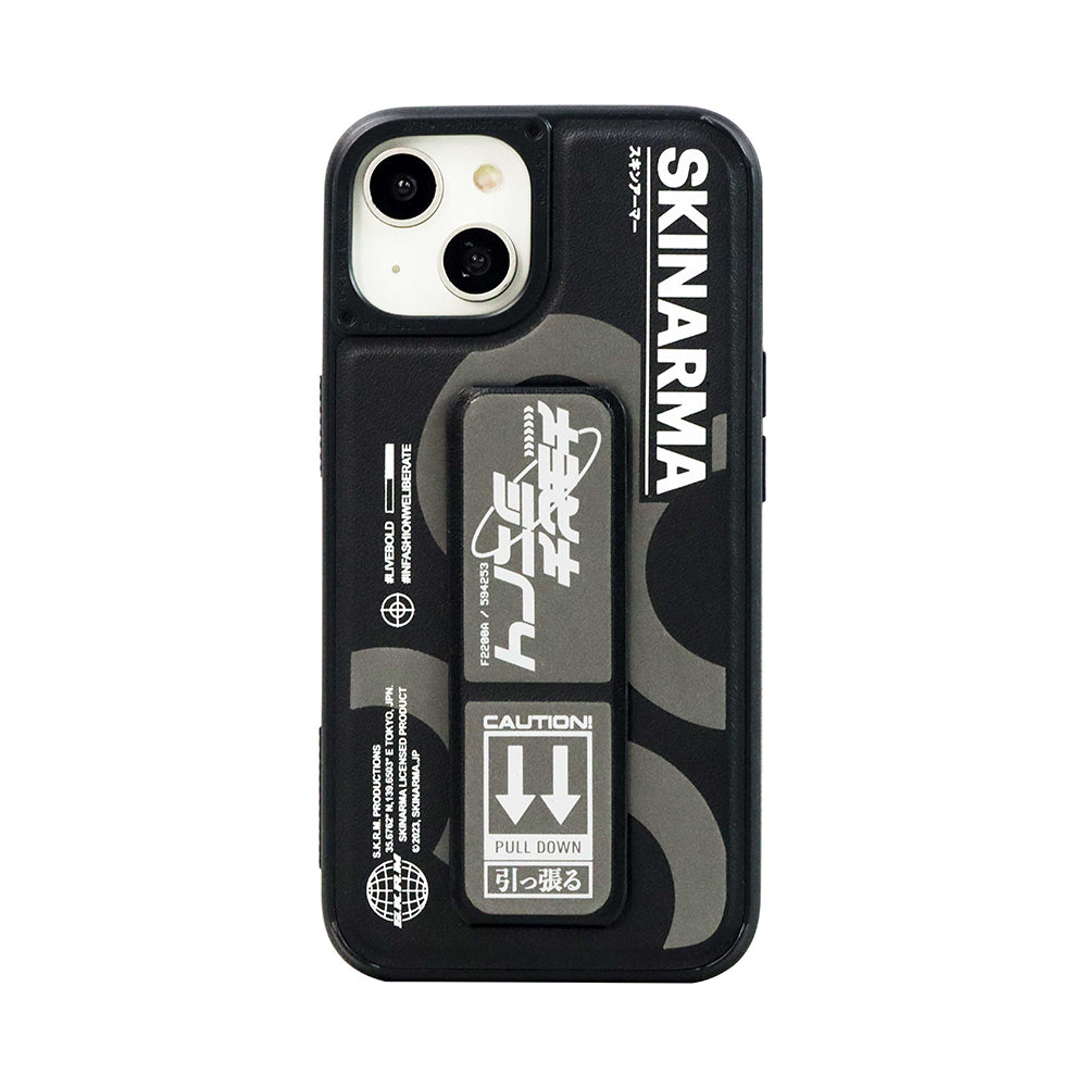 __vg|Gümüş|0|6972926576362-01|Apple iPhone 13 Kılıf Skinarma Standlı Deri Görünümlü Bango Kapak