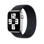 __vg|Siyah|0|6973218937076-01|Apple Watch 38mm Wiwu Braided Solo Loop Small Kordon