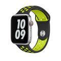 __vg|Siyah-Sarı|0|6973218937212-01|Apple Watch 42mm Wiwu Dual Color Sport Band Silikon Kordon