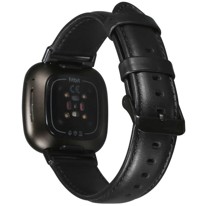 __vg|Siyah|0|6973218937342-01|Apple Watch 38mm Wiwu Leather Watchband Deri Kordon