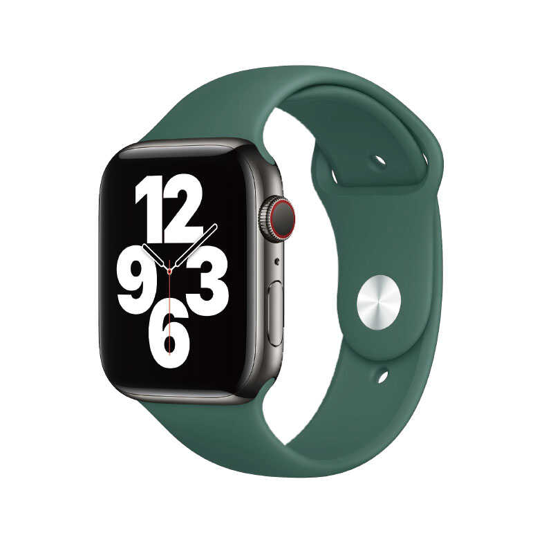 __vg|Yeşil|0|6973218937380-01|Apple Watch 44mm Wiwu Sport Band Silikon Kordon