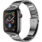 __vg|Gri|0|6973218937564-01|Apple Watch 38mm Wiwu Ultra Thin Steel Belt Three Beads Metal Kordon