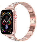 __vg|Rose Gold|0|6973218937724-01|Apple Watch 38mm Wiwu Three Beads Set Auger Metal Kordon