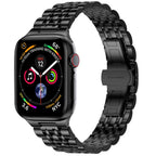 __vg|Siyah|0|6973218937984-01|Apple Watch 44mm Wiwu Seven Beads Steel Belt Metal Kordon
