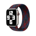 __vg|NO1|0|6973218938639-01|Apple Watch 38mm Wiwu Braided Solo Loop Contrast Color Small Kordon