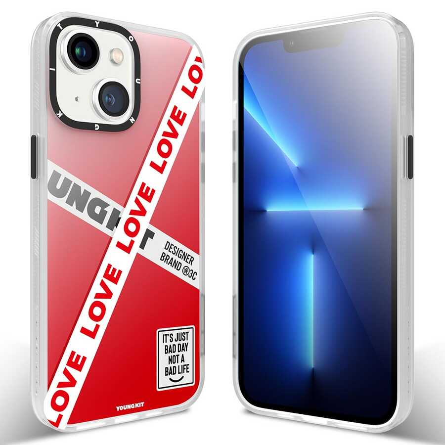 __vg|Kırmızı|0|6974750880516-01|Apple iPhone 13 Kılıf YoungKit Holiday Serisi Kapak
