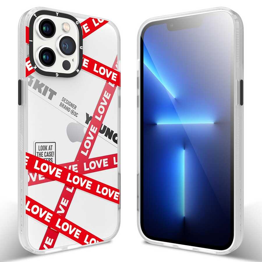 __vg|Beyaz|0|6974750880561-01|Apple iPhone 13 Pro Max Kılıf YoungKit Holiday Serisi Kapak