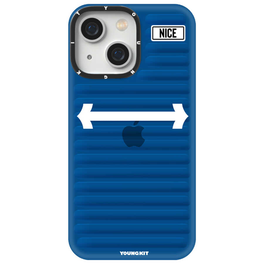 __vg|Mavi|0|6974750883241-01|Apple iPhone 13 Kılıf YoungKit Luggage FireFly Serisi Kapak