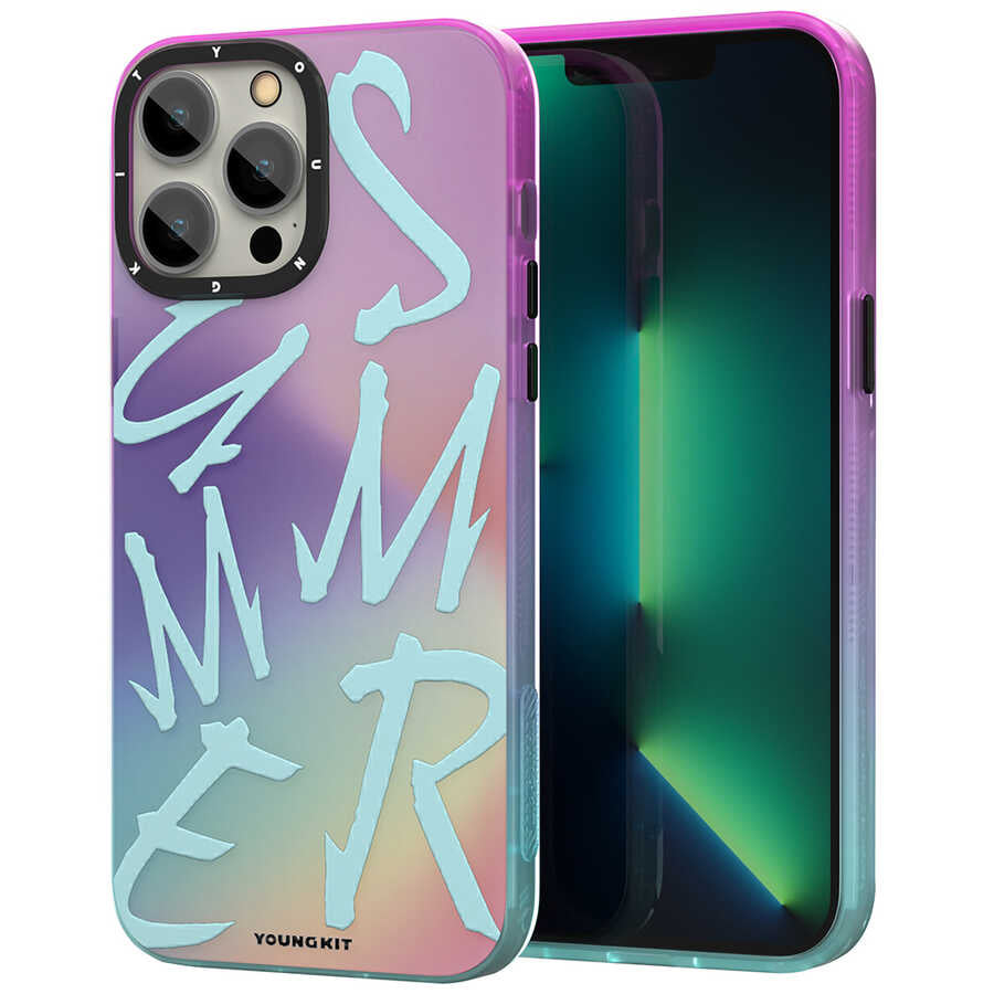 __vg|Rose Gold|0|6974750883876-01|Apple iPhone 13 Pro Kılıf YoungKit Summer Serisi Kapak