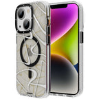 __vg|Siyah|0|6974750884477-01|Apple iPhone 14 Plus Kılıf MagSafe Şarj Özellikli Youngkit Water-Ink Serisi Kapak
