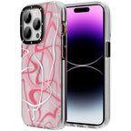 __vg|Kırmızı|0|6974750884521-01|Apple iPhone 14 Pro Kılıf MagSafe Şarj Özellikli Youngkit Water-Ink Serisi Kapak