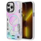 __vg|Beyaz|0|6974750884989-01|Apple iPhone 13 Pro Kılıf MagSafe Şarj Özellikli YoungKit Metaverse Serisi Kapak