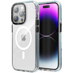 __vg|Mavi|0|6974750885825-01|Apple iPhone 14 Pro Max Kılıf MagSafe Şarj Özellikli YoungKit Exquisite Serisi Kapak