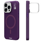 __vg|Mor|0|6974750886679-01|Apple iPhone 14 Pro Kılıf MagSafe Şarj Özellikli Kamera Standlı Youngkit Bitty Cream Kapak