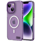__vg|Derin Mor|0|6974750887423-01|Apple iPhone 14 Plus Kılıf MagSafe Şarj Özellikli Youngkit Coloured Glaze Serisi Kapak