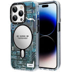 __vg|Mavi|0|6974750887799-01|Apple iPhone 14 Pro Max Kılıf MagSafe Şarj Özellikli YoungKit Technology Serisi Kapak