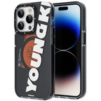 __vg|Siyah|0|6974750888239-01|Apple iPhone 14 Pro Max Kılıf MagSafe Şarj Özellikli Youngkit Binfen Serisi Yazı Temalı Kapak