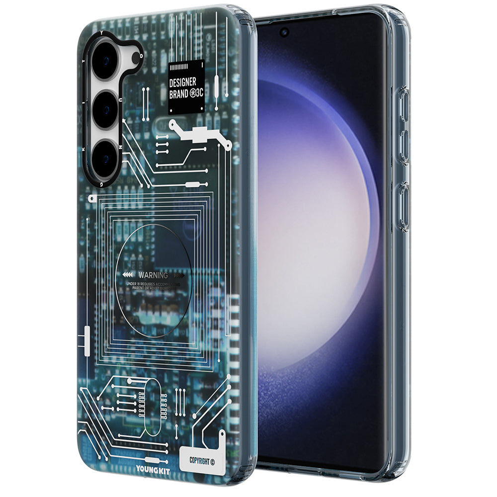 __vg|Mavi|0|6974750888536-01|Galaxy S23 Plus Kılıf YoungKit Technology Serisi Kapak
