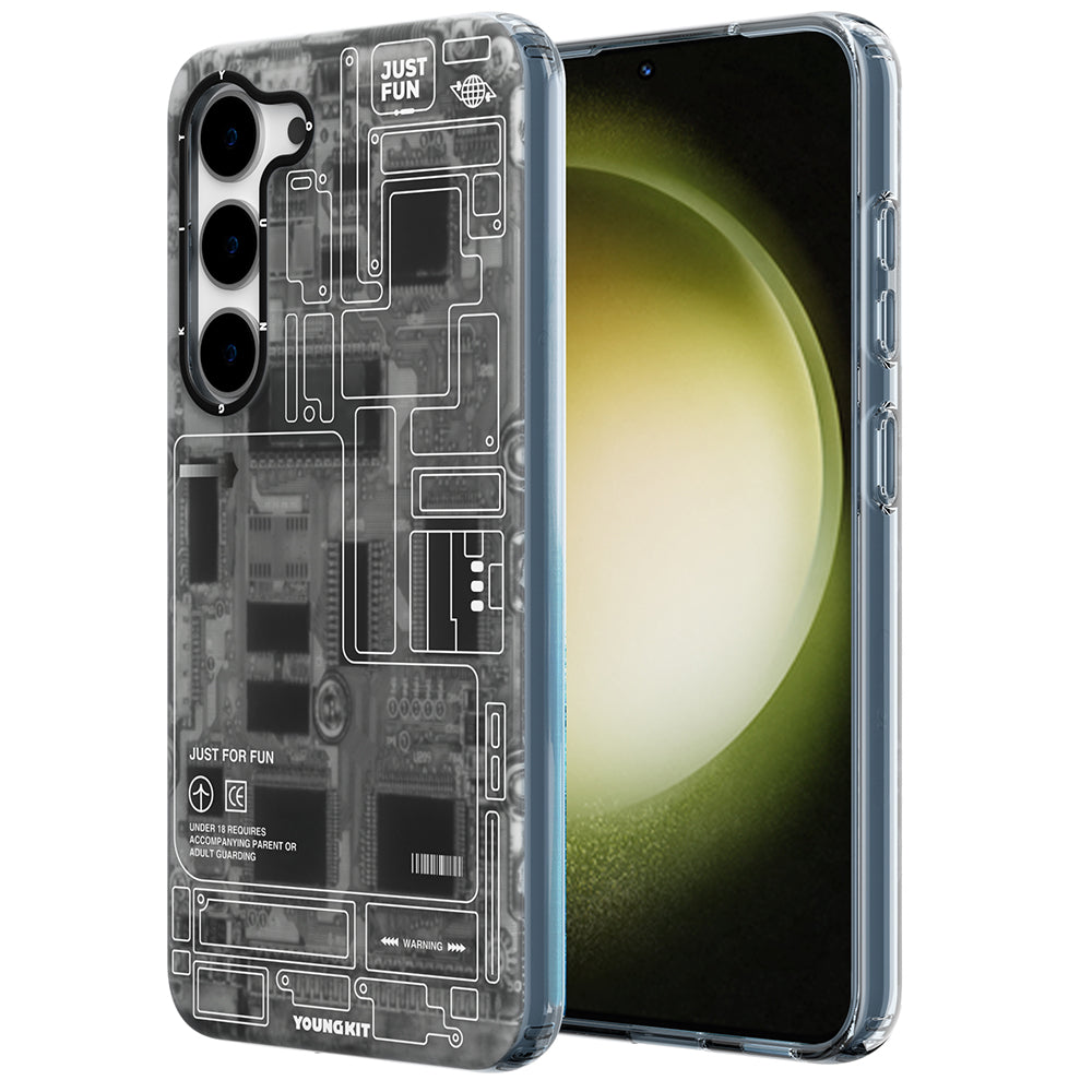 __vg|Siyah|0|6974750888628-01|Galaxy S23 Kılıf YoungKit Technology Serisi Kapak