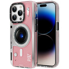 __vg|Pembe|0|6974750888680-01|Apple iPhone 14 Pro Max Kılıf MagSafe Şarj Özellikli Lens Figürlü YoungKit Art Film Serisi Kapak