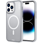 __vg|Gri|0|6974750889854-01|Apple iPhone 14 Pro Max Kılıf MagSafe Şarj Özellikli Youngkit Rock Sand Serisi Kapak