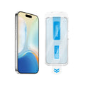 __vg|Şeffaf|0|6975601648293-01|Apple iPhone 17 Pro Max CaseWorld Applicator Serisi 2.5D Eyesafe Mavi Işık Teknolojili Safir 0.33mm Temperli Cam Ekran Koruyucu + Uygulama Aparatı