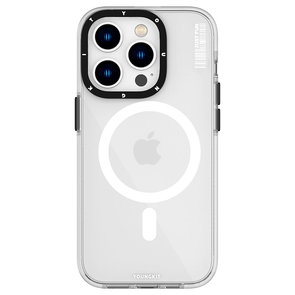 __vg|Renksiz|0|6976245240904-01|Apple iPhone 14 Pro Max Kılıf MagSafe Şarj Özellikli YoungKit Crystal Color Serisi Kapak