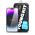 __vg|Renksiz|0|6976245243608-01|Apple iPhone 14 Pro Max Youngkit Antistatik Ve Antidust Kolay Uygulama Aparatlı Cam Ekran Koruyucu
