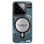 __vg|Mavi|0|6976245244537-01|Xiaomi Mi 14 Kılıf MagSafe Şarj Özellikli YoungKit Technology Serisi Kapak