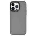 __vg|Gri|0|6976245244841-01|Apple iPhone 15 Pro Max Kılıf Buzlu Mat Tasarım Youngkit Hidden Sand Serisi Kapak