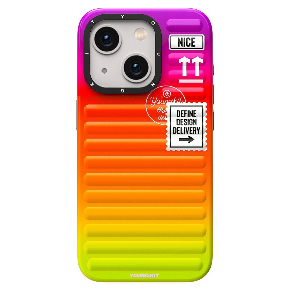 __vg|Turuncu|0|6976245245183-01|Apple iPhone 15 Kılıf YoungKit The Secret Color Serisi Kapak