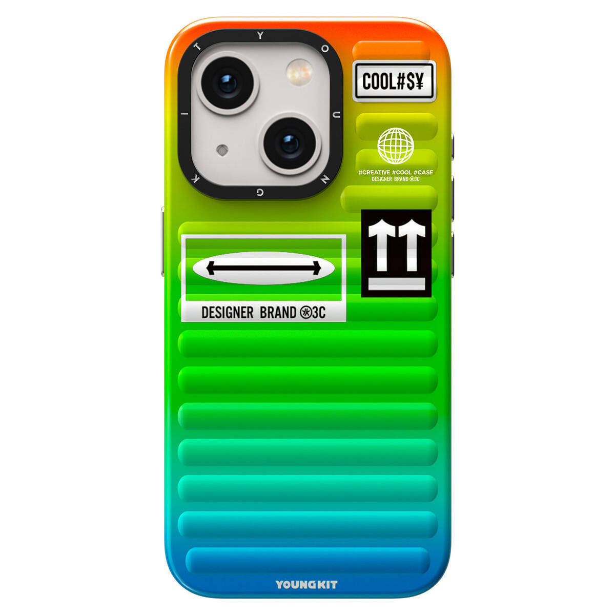 __vg|Yeşil|0|6976245245305-01|Apple iPhone 15 Kılıf YoungKit The Secret Color Serisi Kapak