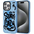 __vg|Mavi|0|6976245245961-01|Apple iPhone 15 Pro Kılıf Desenli Youngkit Happy Hearth Serisi Kapak