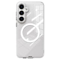 __vg|Gümüş|0|6976245246616-01|Galaxy S24 Kılıf MagSafe Şarj Özellikli Sararmaya Karşı Dayanıklı Youngkit Clear Crystal Serisi Kapak