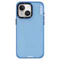 __vg|Mavi|0|6976245247958-01|Apple iPhone 15 Kılıf Buzlu Mat Tasarım Youngkit Colored Sand Serisi Kapak