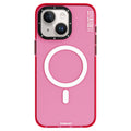 __vg|Pembe|0|6976245248207-01|Apple iPhone 15 Plus Kılıf MagSafe Şarj Özellikli YoungKit Crystal Color Serisi Kapak