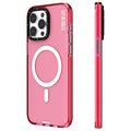 __vg|Pembe|0|6976245248214-01|Apple iPhone 15 Pro Kılıf MagSafe Şarj Özellikli YoungKit Crystal Color Serisi Kapak