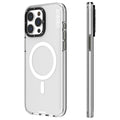 __vg|Beyaz|0|6976245248290-01|Apple iPhone 15 Pro Kılıf MagSafe Şarj Özellikli YoungKit Crystal Color Serisi Kapak