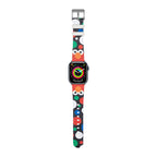 __vg|Kırmızı|0|6976924461446-01|Apple Watch 42mm Casebang Sesame Street Serisi Deri Saat Kordon