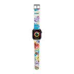 __vg|Mavi|0|6976924461477-01|Apple Watch 38mm Casebang Sesame Street Serisi Deri Saat Kordon