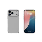__vg|Gri|0|6977703652185-01|Apple iPhone 17 Pro Kılıf MagSafe Şarj Özellikli Wiwu FGG-013 Skin Touch Serisi Kapak