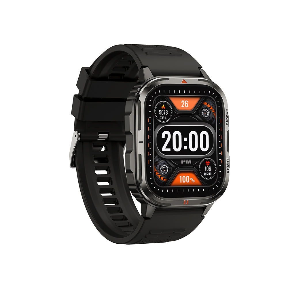 __vg|Siyah|0|6977703652369-01|Wiwu SW05 Smart Watch İOS ve Android Uyumlu TFT Ekranlı IP68 Sertifikalı Akıllı Saat