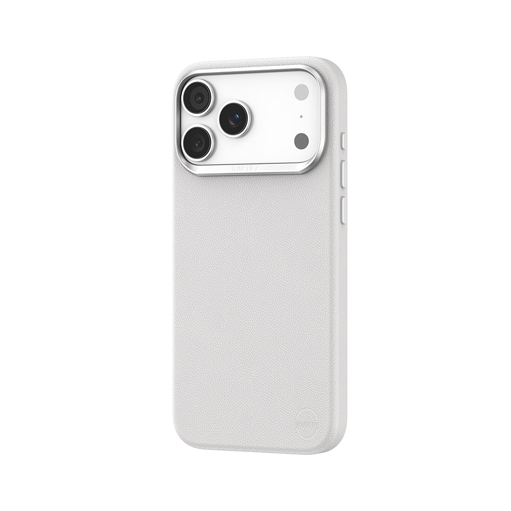 __vg|Beyaz|0|6978373650013-01|Apple iPhone 17 Pro Max Kılıf MagSafe Şarj Özellikli Polimerik Deri Raptic Urban Nano Kapak