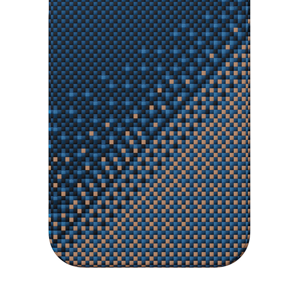 __vg|Lacivert|7|6978373650990-08|Apple iPhone 17 Pro Max Kılıf MagSafe Şarj Özellikli Raptic Aramid Skin Serenity Serisi Karbon Kapak